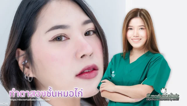 ทำตาสองชั้นโดยหมอไก่