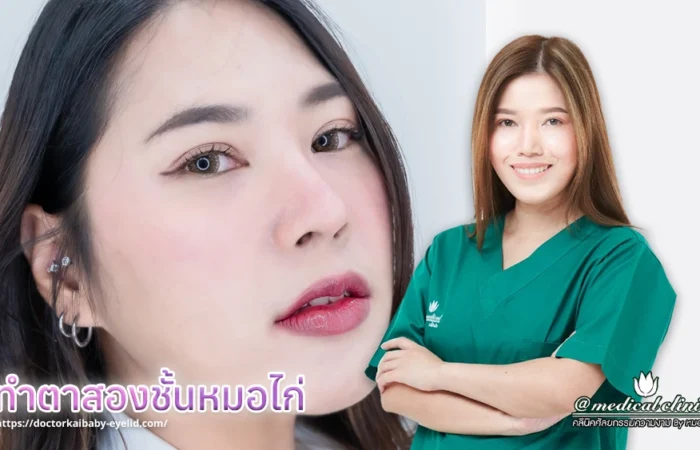 ทำตาสองชั้นโดยหมอไก่